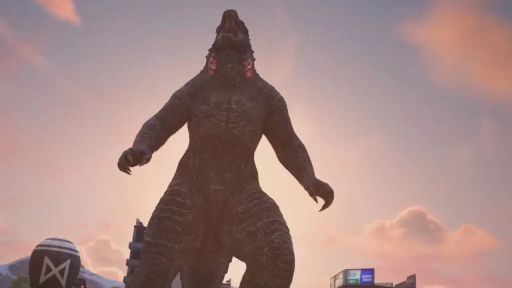Fortnite y Godzilla