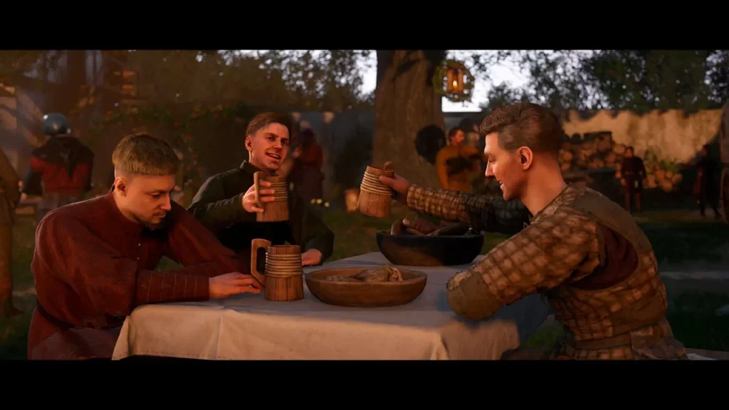 Kingdom Come: Deliverance 2, bebiendo cerveza