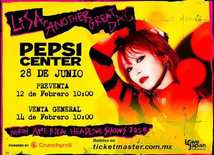 Pepsi Center - Concierto LiSA México 2025