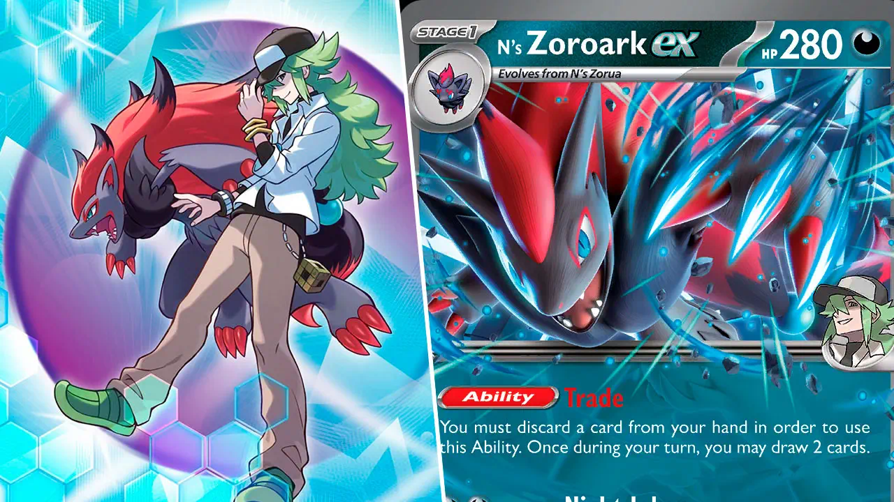 Pokémon TCG: Aventuras Compartidas – Arma tu deck de Zoroark de N