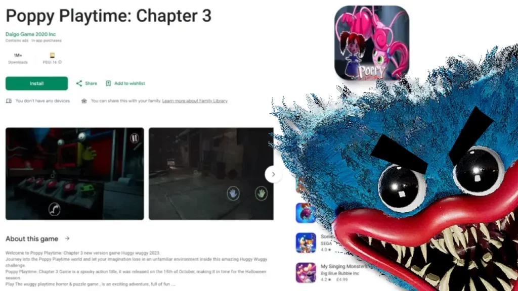 Creadores de Poppy PLaytime ahora quieren demandar a Google