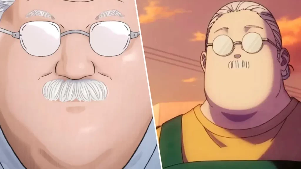 Taro Sakamoto y el profesor Anzai de Slam Dunk