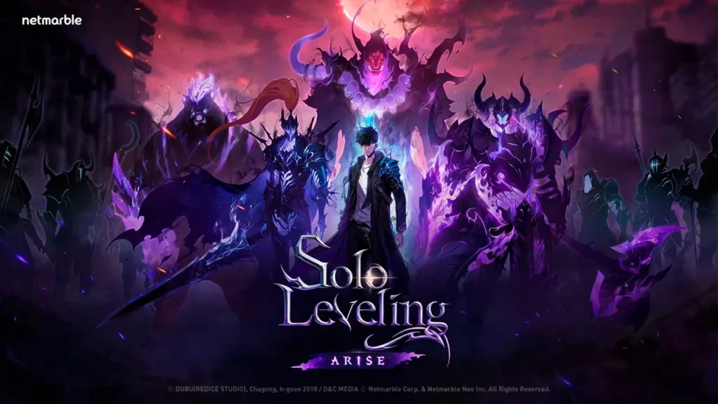 Solo Leveling Arise key art