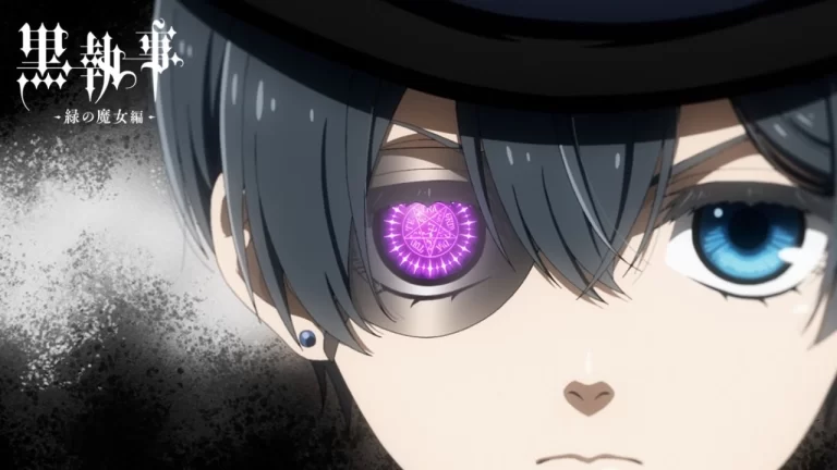 Personaje PERSONAL Y REPARTO Música Blu-ray y DVD Especial -Arco de la escuela pública- SITIO DEL PORTAL Episodio 2 1 Episodio 2 El mayordomo, la campana de alarma Historia Sullivan permite que Sebastián y los demás se queden en el pueblo, azotando a la oposición de la gente del territorio. El mayordomo de Sullivan, Wolfram, el único hombre en el pueblo, lleva al grupo a la "Casa Verde" mientras muestra su desconfianza. Ciel y Sullivan cenan juntos. Entonces, la noticia de que ha aparecido un hombre lobo salta.