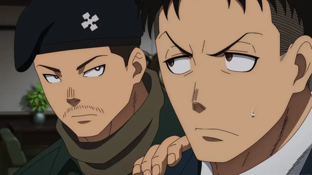 Fire Force episodio uno de la tercera temporada.