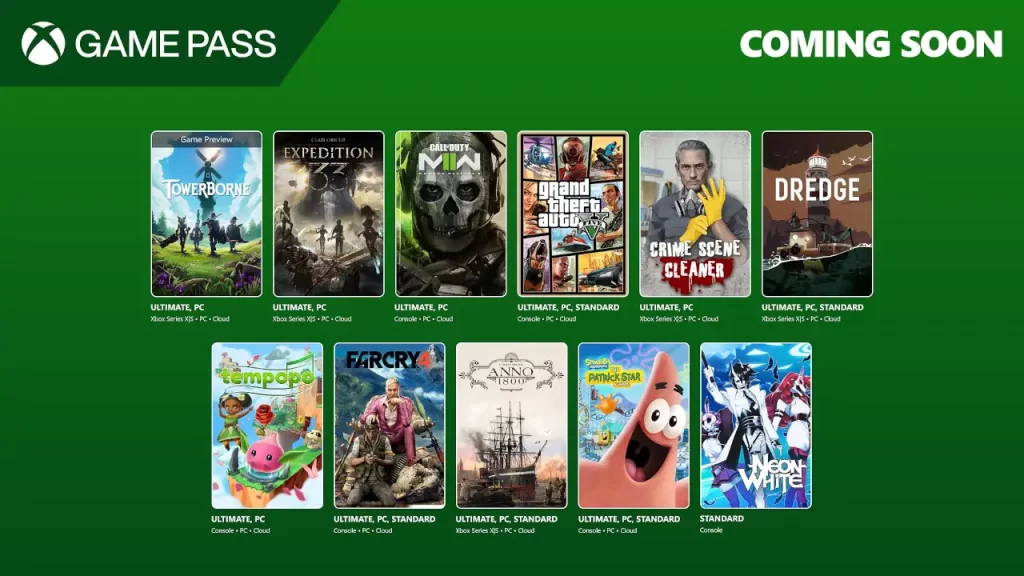 ¡Ahora sí! GTA 5, Modern Warfare 2 y más llegan a Xbox Game Pass