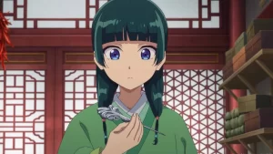 El nuevo episodio de los diarios de la boticaria nos muestra a Maomao muy interesada en hurgar en el pasado de su padre adoptivo.