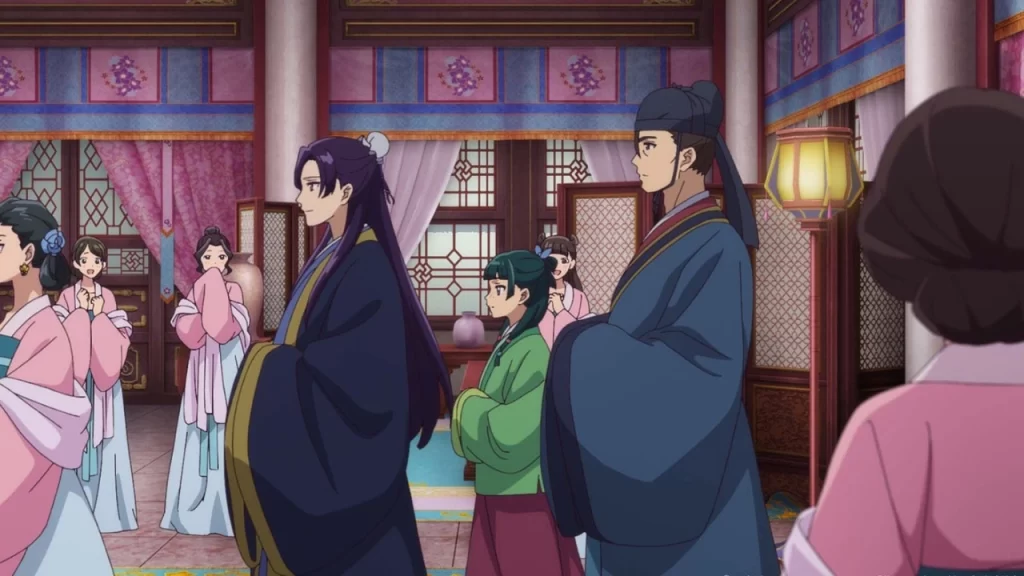 En Los diarios de la boticaria, Maomao tendrá un nuevo momento en el que descubrirá a un fantasma danzante en el pabellón de Lishu.