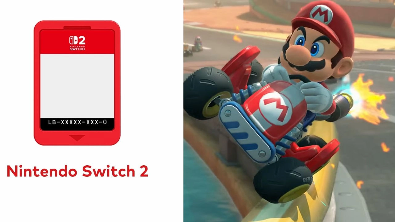 Nintendo Switch y sus cartuchos.