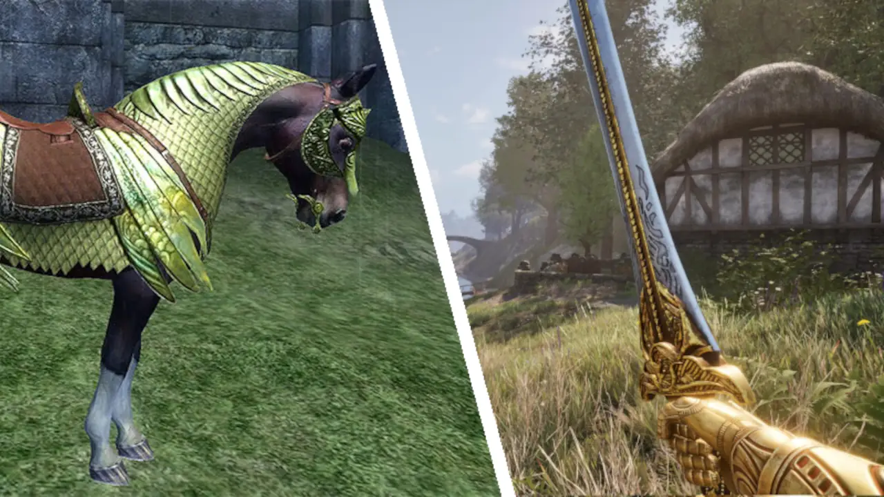 ¿Rugido de tripas? Bethesda vuelve a cobrar por la armadura de caballo en Oblivion Remastered