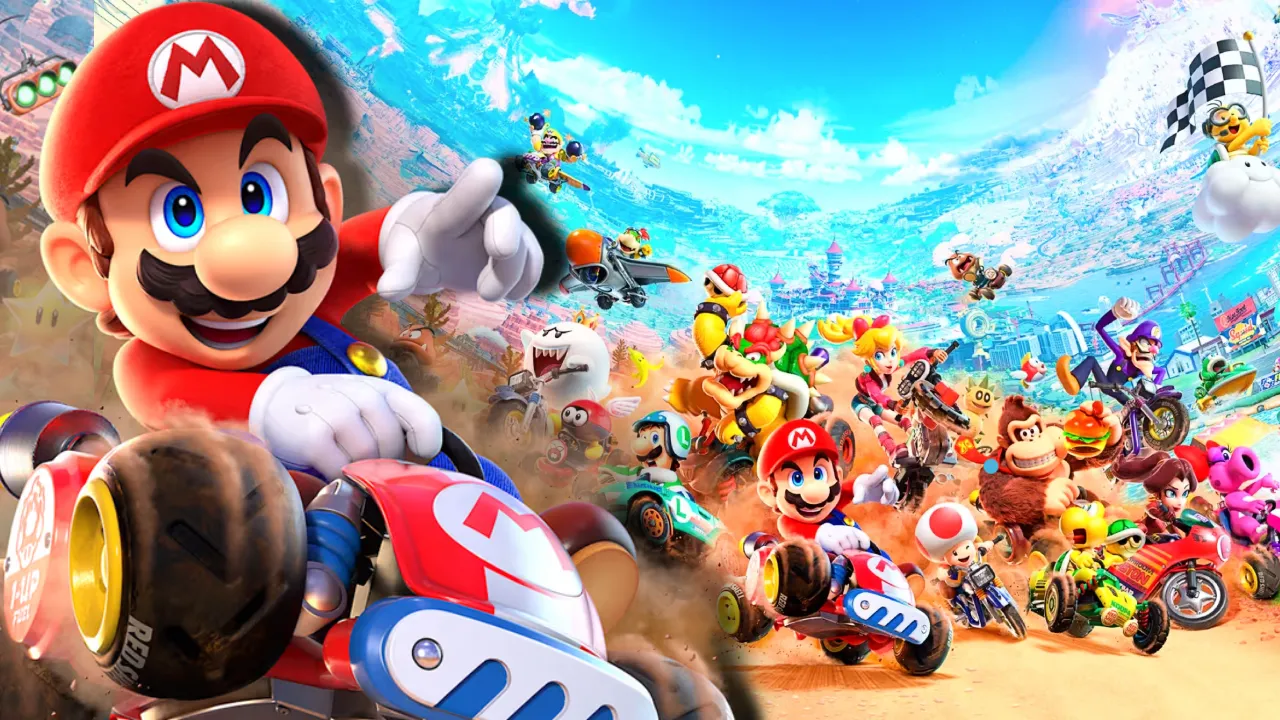 Mario Kart World personajes jugables Nintendo Switch 2