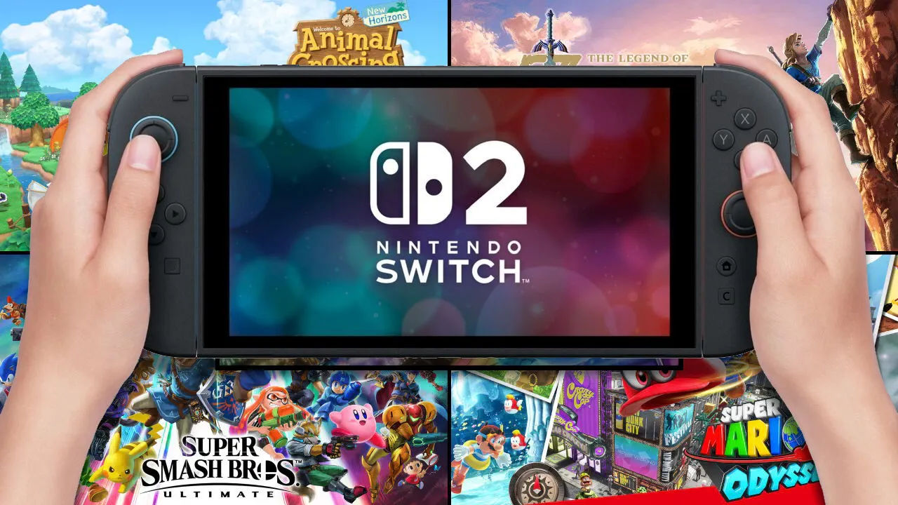 Nintendo Switch 2 Retrocompatible con la Switch 1