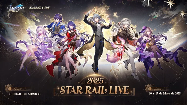 Hoyoverse se prepara para el Star Rail LIVE 2025 con evento en Brasil y México