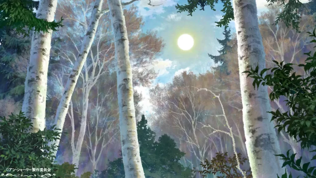 Anne Shirley es rescatada por Gilbert Blythe. 