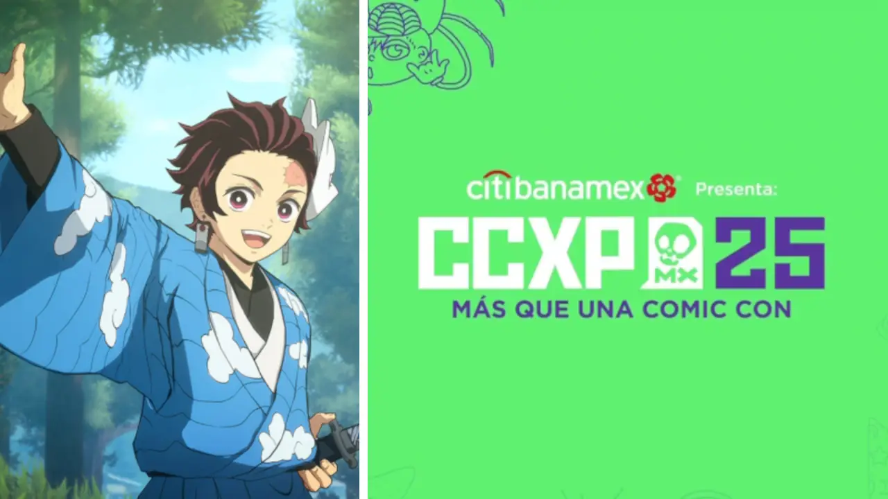 CCXP México 2025 contará con la presencia de la voz original de Okarun y Tanjiro de Demon Slayer