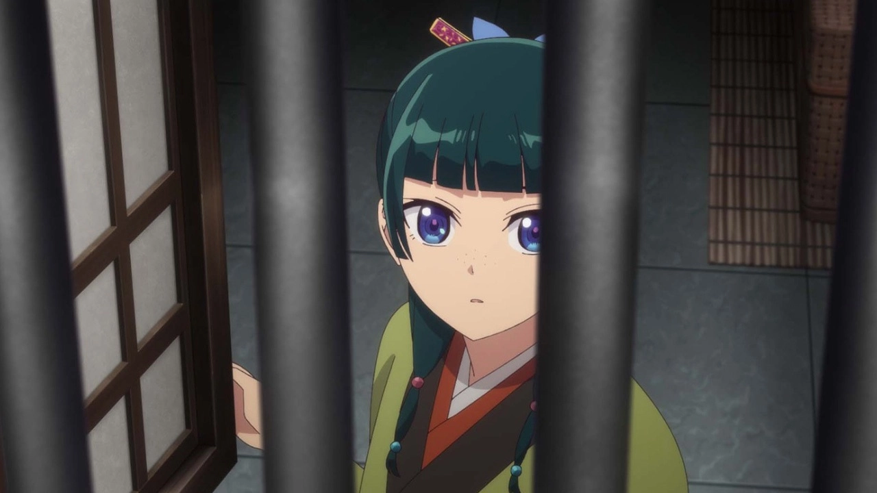 “Un fuerte” se titula el nuevo episodio de Los diarios de la boticaria que nos muestra a Maomao alejada de Shisui y tras las rejas.