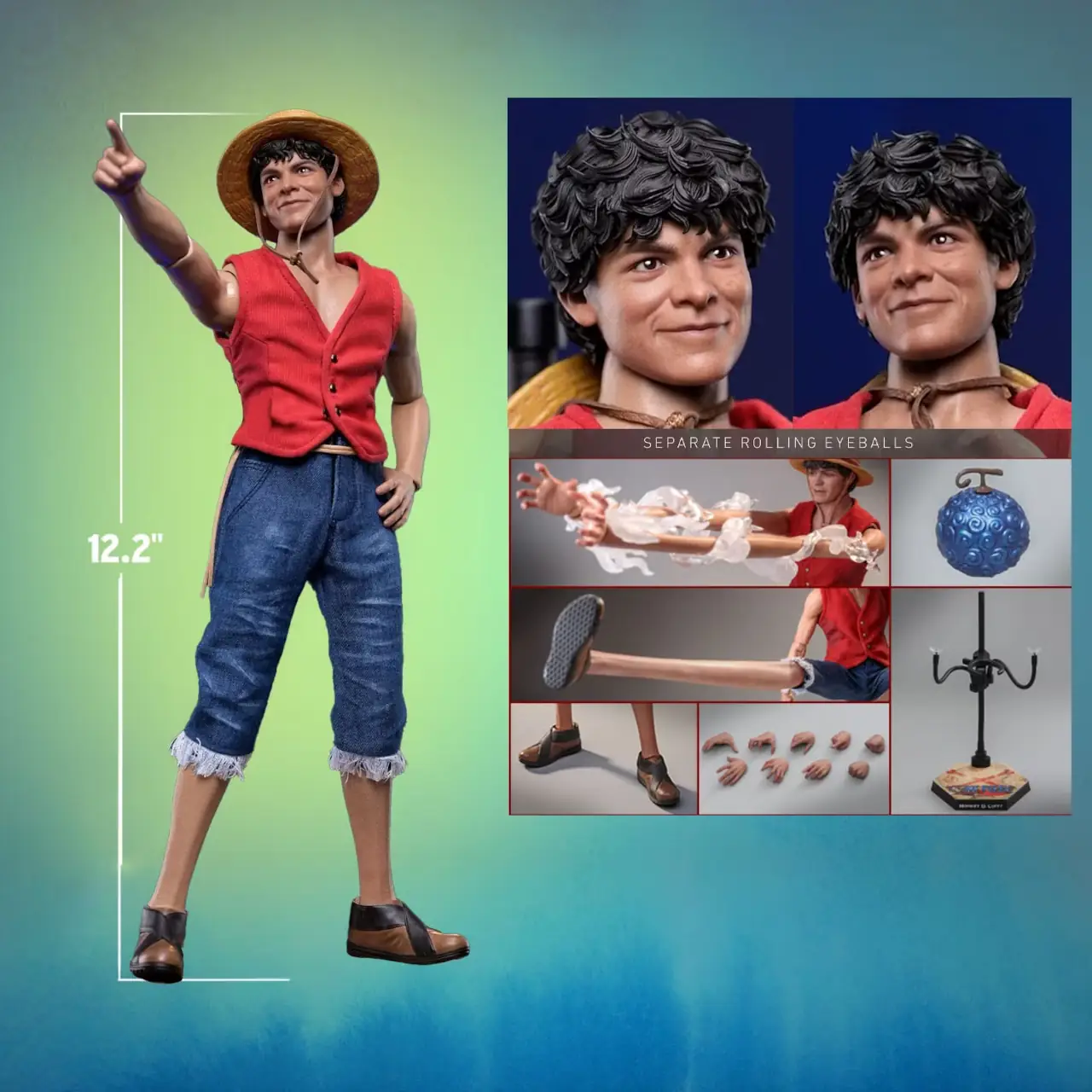 ¿La comprarás? Así es la figura de Monkey D. Luffy versión Live-Action de Netflix