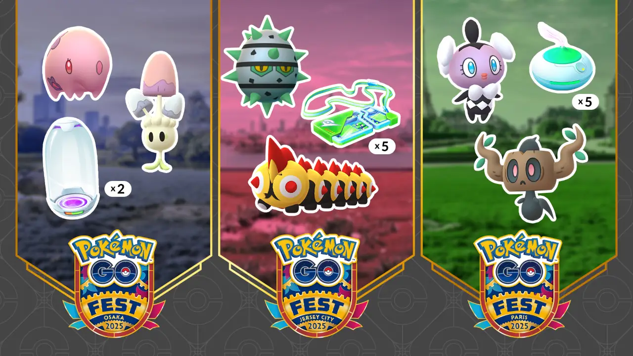 Pokémon GO te dará más starters en forma Gigantamax durante el Global GO Fest