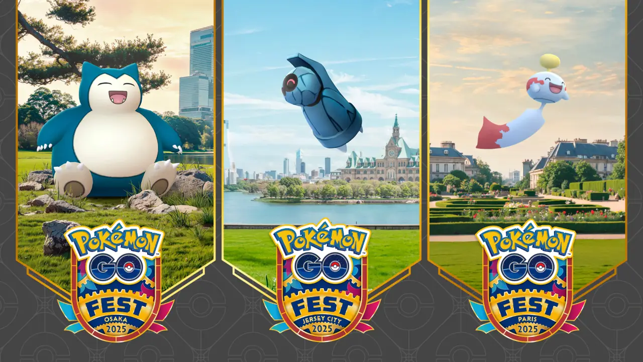 Pokémon GO te dará más starters en forma Gigantamax durante el Global GO Fest