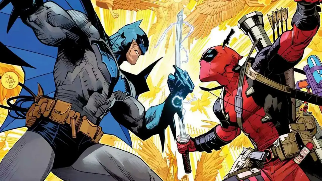 Marvel x DC Comic de Batman y Deadpool