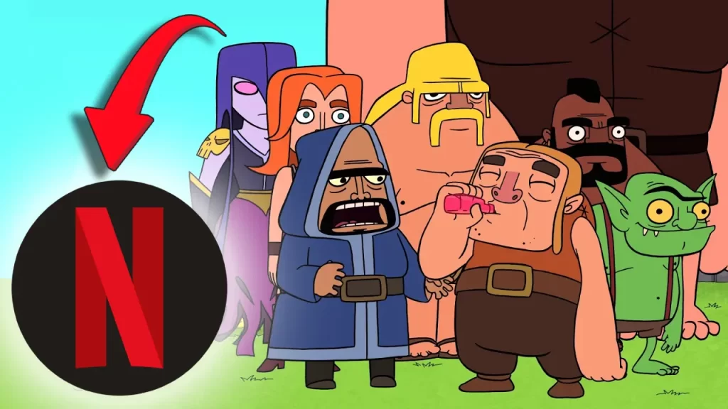 Clash of Clans x Netflix próximamente