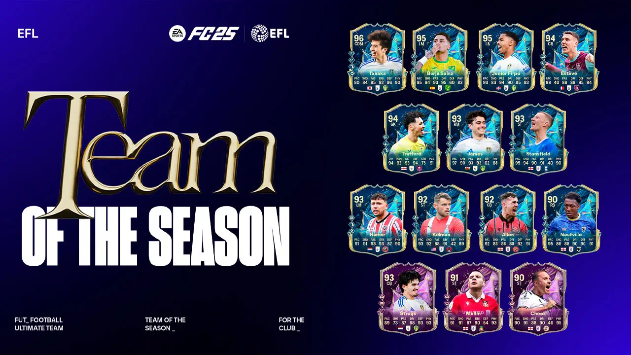 EA Sports FC 25 celebra a los mejores de Inglaterra con el Team of the Season de la Premier League