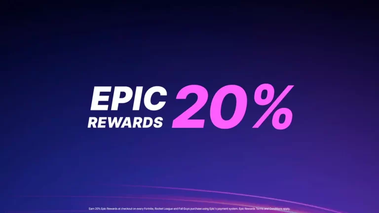 Epic Rweards 20% Fortnite
