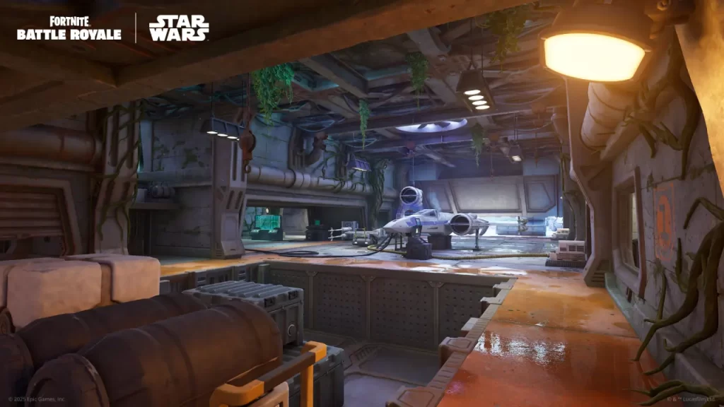 X-Wing Fortnite Ubicación