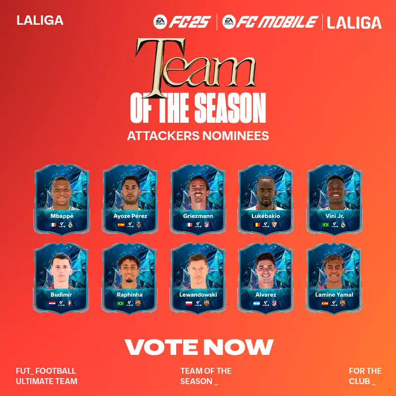 EA Sports FC 25 La Liga EA Sports Team of the Season