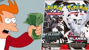Prepara la cartera: Pokémon TCG Escarlata y Púrpura anuncia Fulgor Negro y Llama Blanca