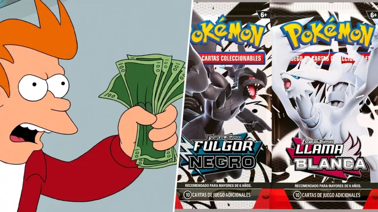 Prepara la cartera: Pokémon TCG Escarlata y Púrpura anuncia Fulgor Negro y Llama Blanca