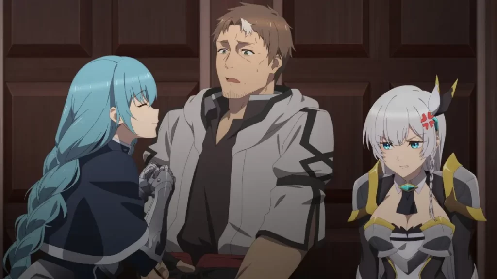 De viejo pueblerino a gran maestro espadachín (‘Katainaka no ossan Kensei ni Naru TMO’; traducido al inglés como From Old Country Bumpkin to Master Swordsman) nos cuenta la historia de un profesor cabal que, sin querer, provoca gran admiración y reconocimiento de parte de sus alumnos.