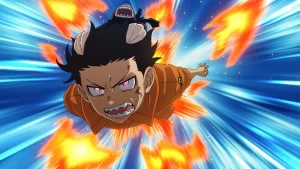 Shinra hará una aparición en medio del mar, porque en Fire Force comenzó el final.