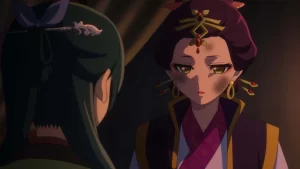 Los diarios de la boticaria nos presenta a Maomao en un momento crucial, escuchará más de la situación política de la boca de Shisui.