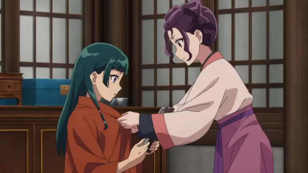 ¿Los diarios de la boticaria es un yuri?