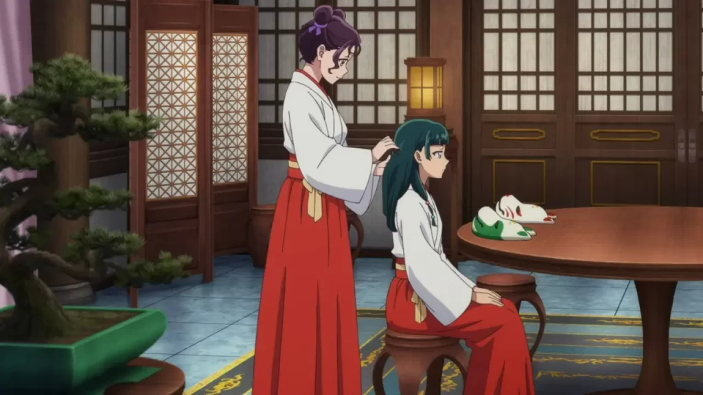 ¿Los diarios de la boticaria es un yuri?