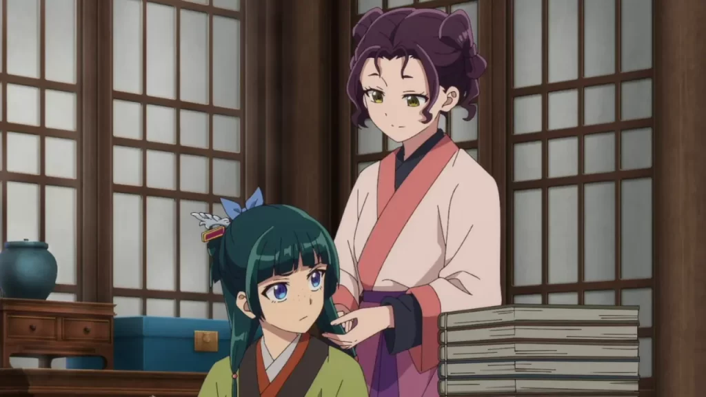 ¿Los diarios de la boticaria es un yuri?