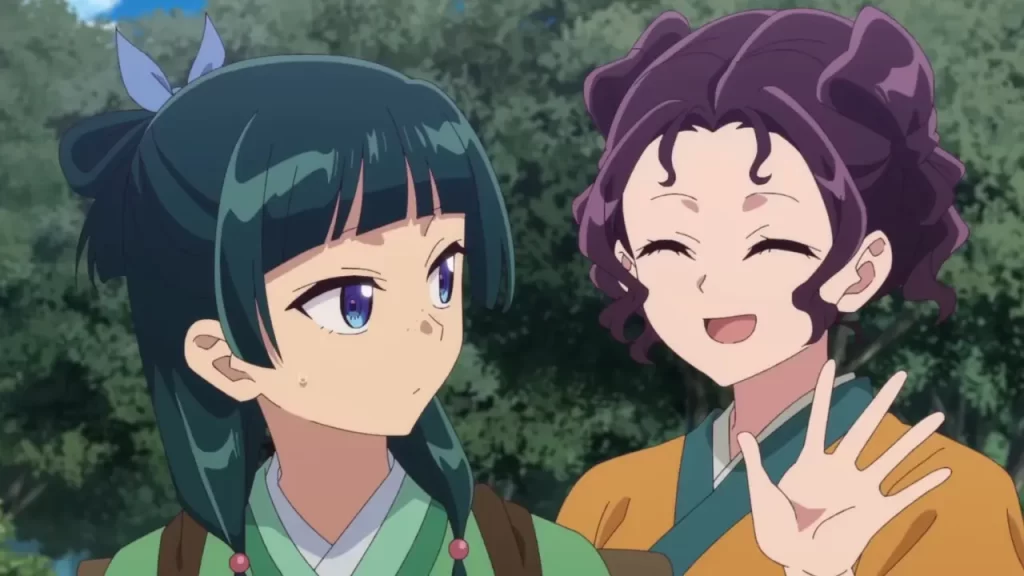 ¿Los diarios de la boticaria es un yuri?