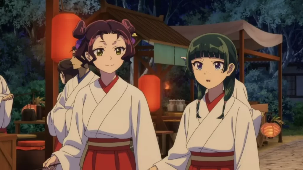 ¿Los diarios de la boticaria es un yuri?