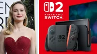 Brie Larson hace unboxing del Nintendo Switch 2 y sorprende al mundo.