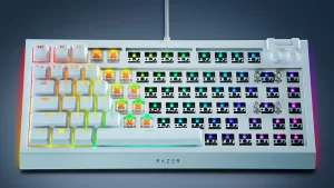 Blackwidow V4 75% de Razer será personalizable tecla por tecla