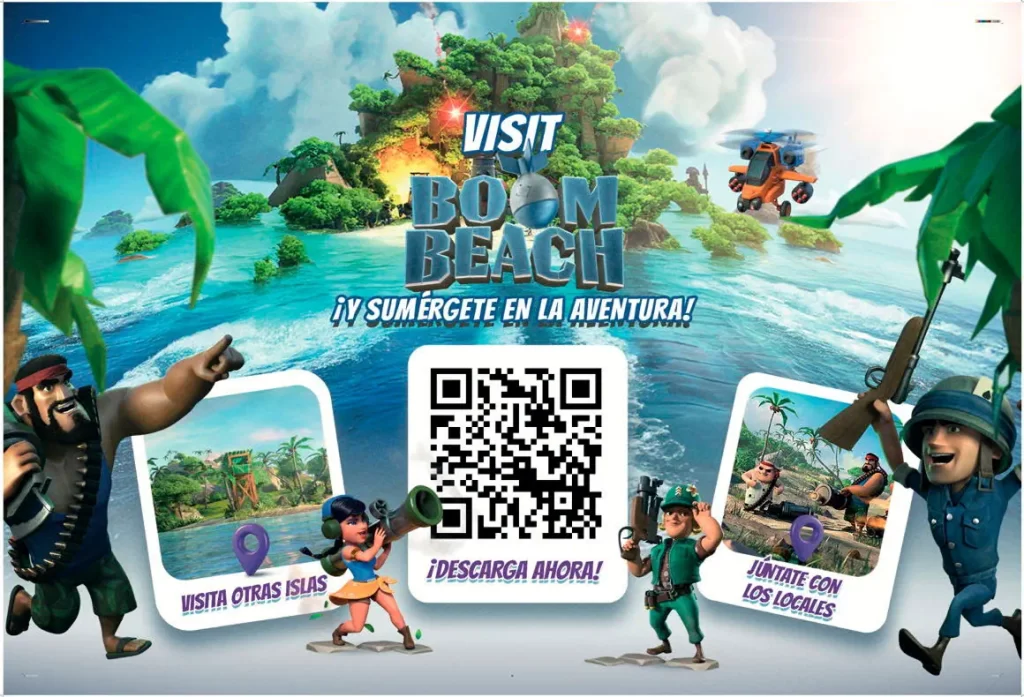 Boom Beach invade el Metro de CDMX para celebrar su nueva temporada y Pase de Batalla