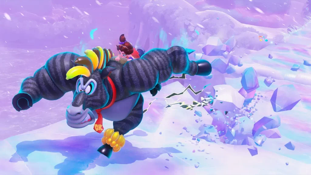 Donkey Kong Bananza, transformación Zebra