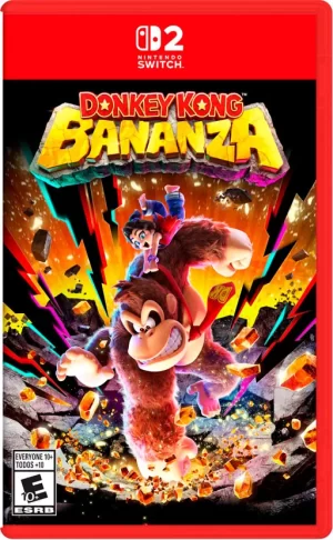 Donkey Kong Bananza, portada