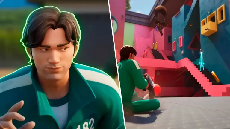 Así puedes jugar el mapa de Squid Game en Fortnite