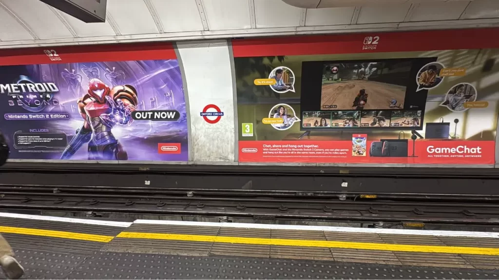 Metroid Prime 4 en el metro de Londres