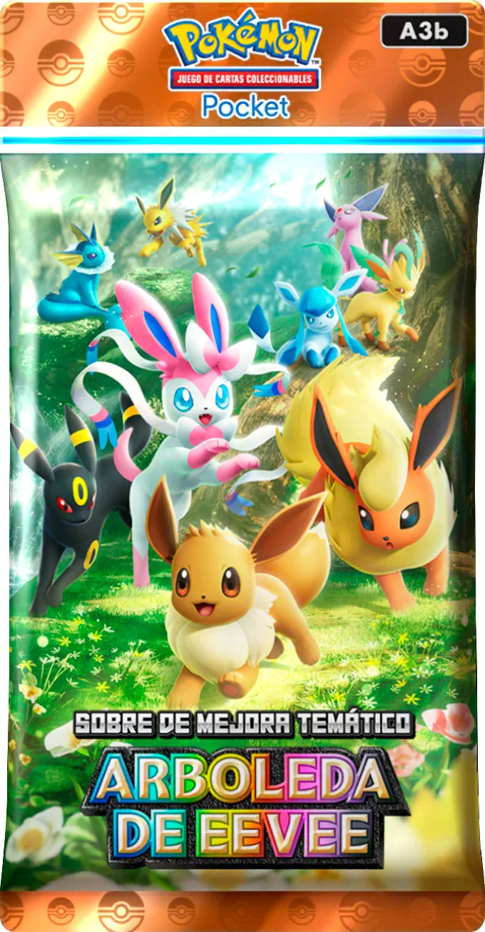 Sobre de Pokémon TCG Pocket Arboleda de Eevee