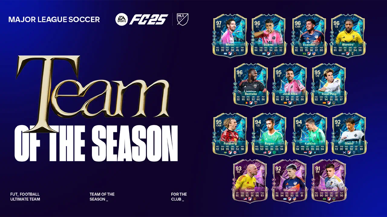 EA Sports FC 25 presenta los Equipos de la Temporada de la MLS, Pro League de Arabia Saudita y más ligas globales