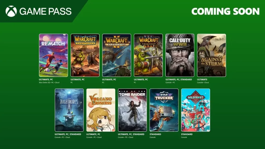 Xbox Game Pass junio