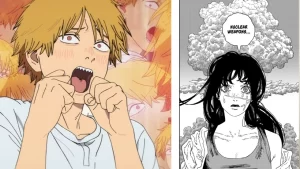 Chainsaw Man 209 refresca la memoria de Yoru quien destroza a la demonio de la caída mientras Denji yace inconsciente luego de su ataque.